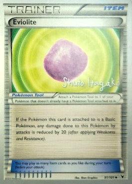 Eviolite (91/101) (Terraki-Mewtwo - Shuto Itagaki) [World Championships 2012] | Tabernacle Games