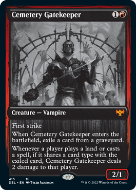 Cemetery Gatekeeper [Innistrad: Double Feature] | Tabernacle Games