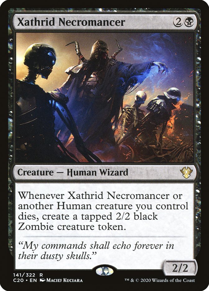Xathrid Necromancer [Commander 2020] | Tabernacle Games
