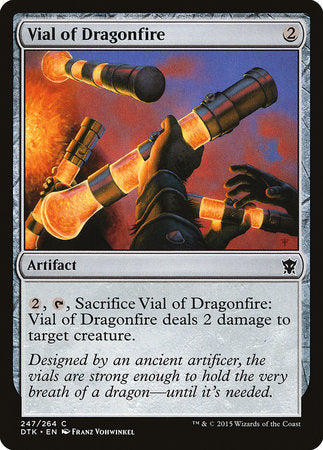 Vial of Dragonfire [Dragons of Tarkir] | Tabernacle Games