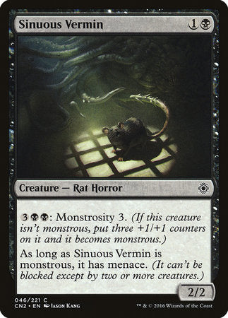 Sinuous Vermin [Conspiracy: Take the Crown] | Tabernacle Games