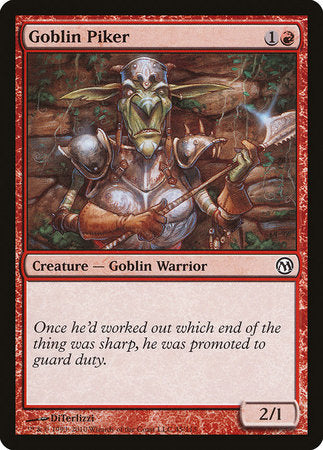 Goblin Piker [Duels of the Planeswalkers] | Tabernacle Games