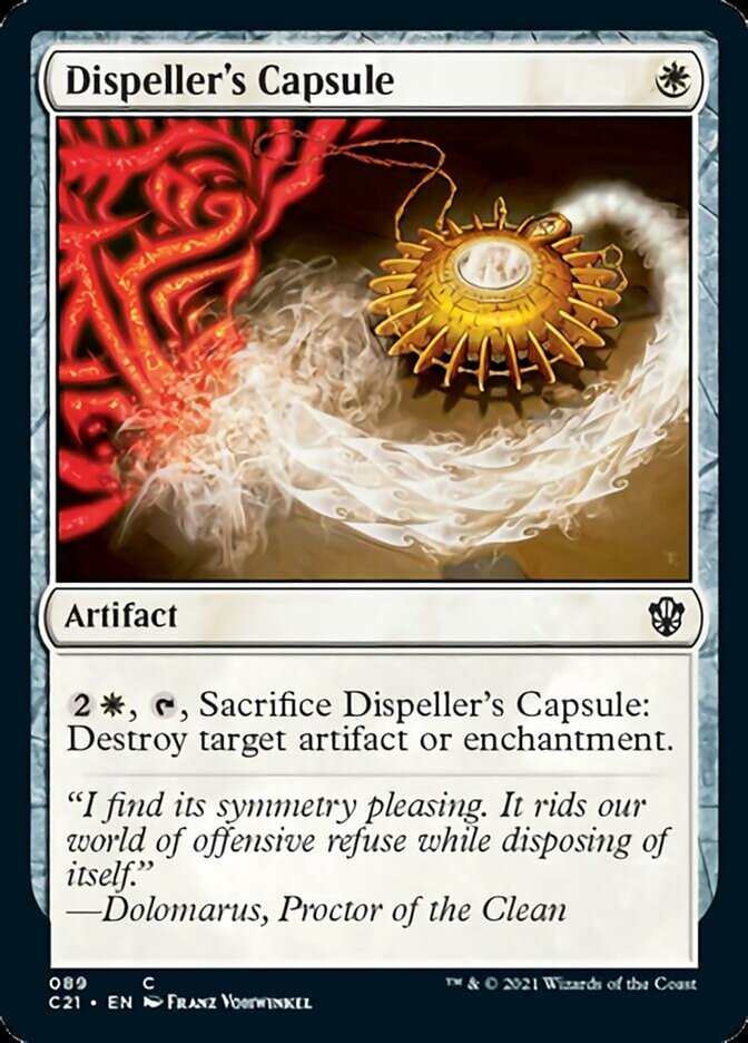 Dispeller's Capsule [Commander 2021] | Tabernacle Games