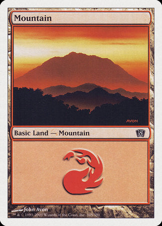 Mountain (345) [Eighth Edition] | Tabernacle Games