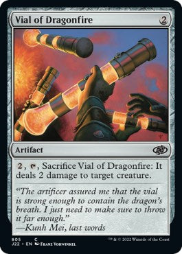 Vial of Dragonfire [Jumpstart 2022] | Tabernacle Games