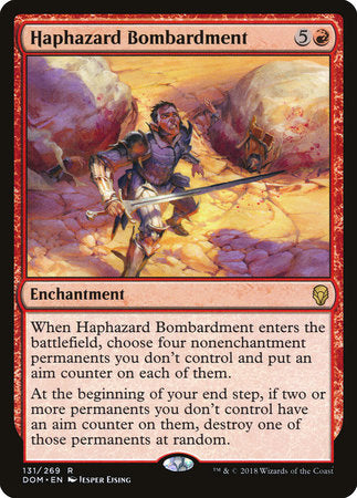 Haphazard Bombardment [Dominaria] | Tabernacle Games