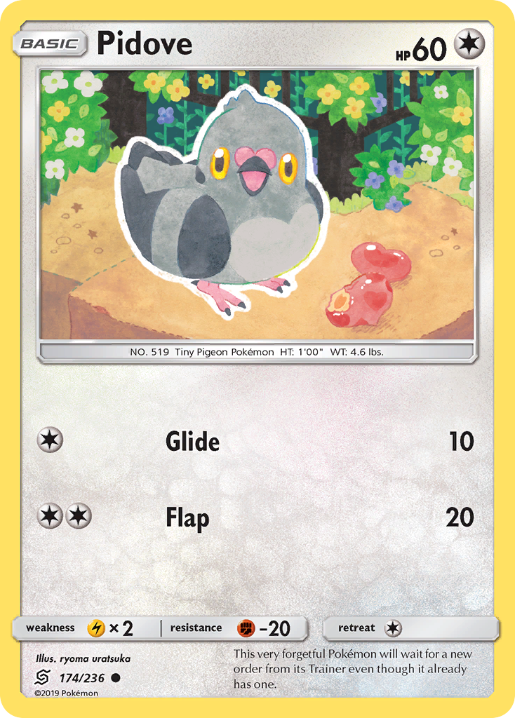 Pidove (174/236) [Sun & Moon: Unified Minds] | Tabernacle Games