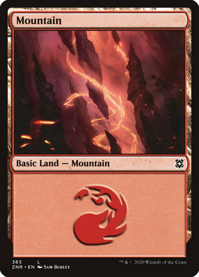 Mountain (383) [Zendikar Rising] | Tabernacle Games