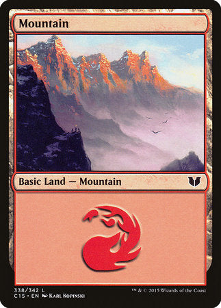Mountain (338) [Commander 2015] | Tabernacle Games