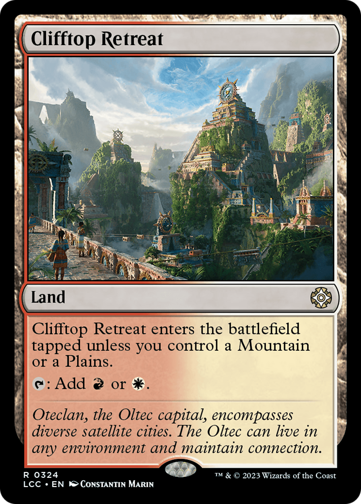 Clifftop Retreat [The Lost Caverns of Ixalan Commander] | Tabernacle Games