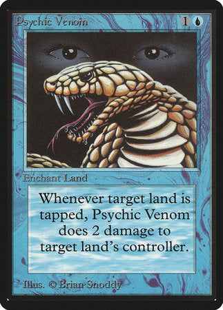 Psychic Venom [Limited Edition Beta] | Tabernacle Games