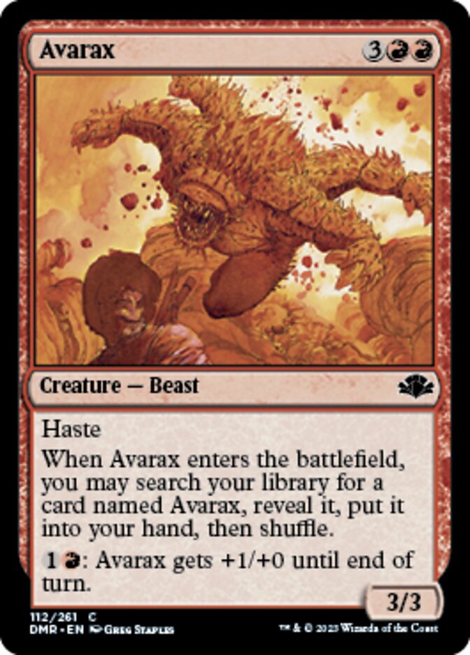 Avarax [Dominaria Remastered] | Tabernacle Games