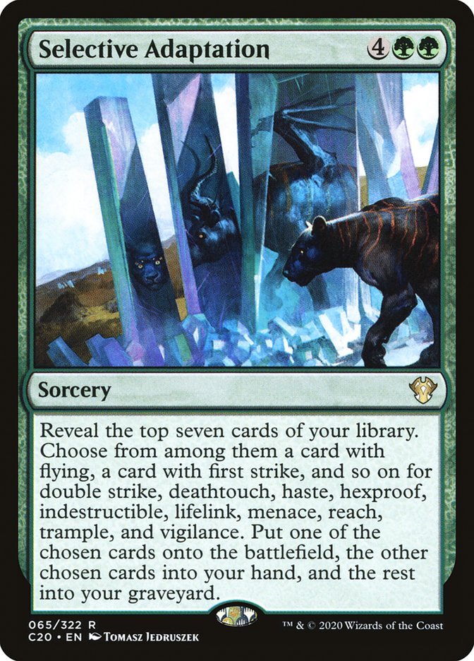 Selective Adaptation [Commander 2020] | Tabernacle Games