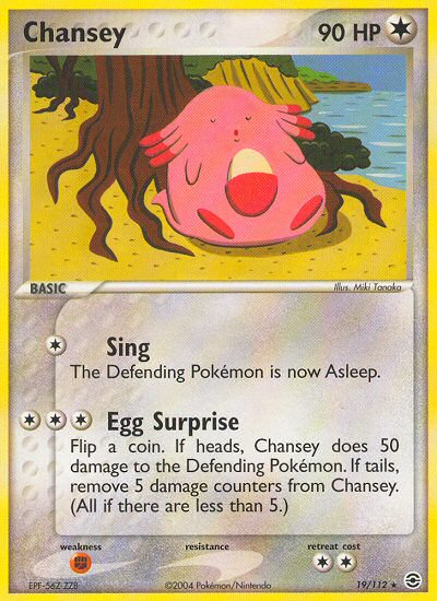 Chansey (19/112) [EX: FireRed & LeafGreen] | Tabernacle Games