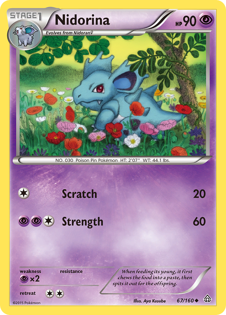 Nidorina (67/160) [XY: Primal Clash] | Tabernacle Games