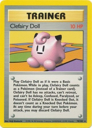 Clefairy Doll (70/102) [Base Set Unlimited] | Tabernacle Games