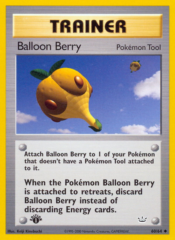 Balloon Berry (60/64) [Neo Revelation 1st Edition] | Tabernacle Games