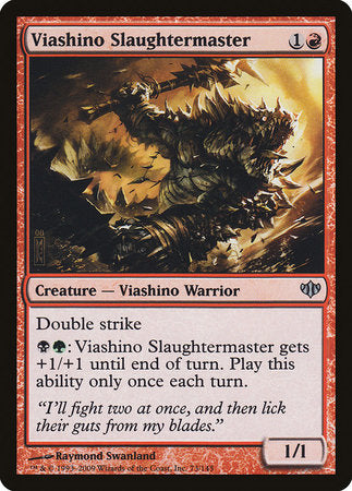 Viashino Slaughtermaster [Conflux] | Tabernacle Games
