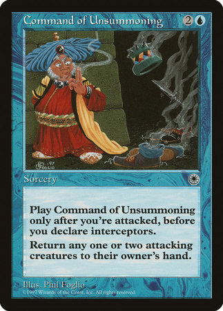 Command of Unsummoning [Portal] | Tabernacle Games