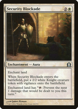 Security Blockade [Return to Ravnica] | Tabernacle Games