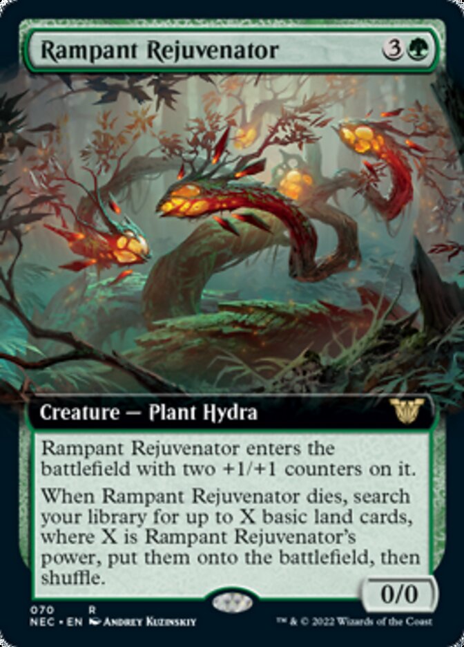 Rampant Rejuvenator (Extended) [Kamigawa: Neon Dynasty Commander] | Tabernacle Games