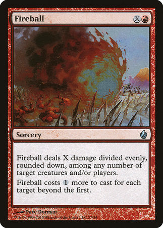 Fireball [Premium Deck Series: Fire and Lightning] | Tabernacle Games