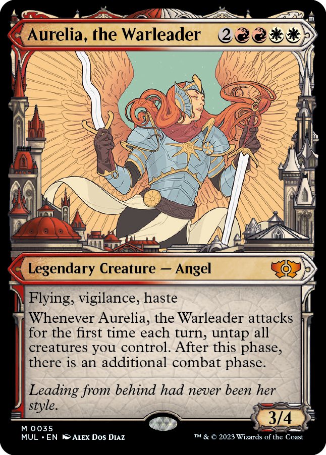 Aurelia, the Warleader [Multiverse Legends] | Tabernacle Games