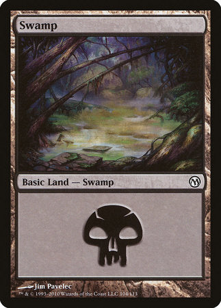 Swamp (104) [Duels of the Planeswalkers] | Tabernacle Games