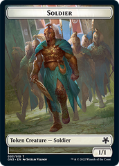 Soldier // Drake Double-Sided Token [Game Night: Free-for-All Tokens] | Tabernacle Games