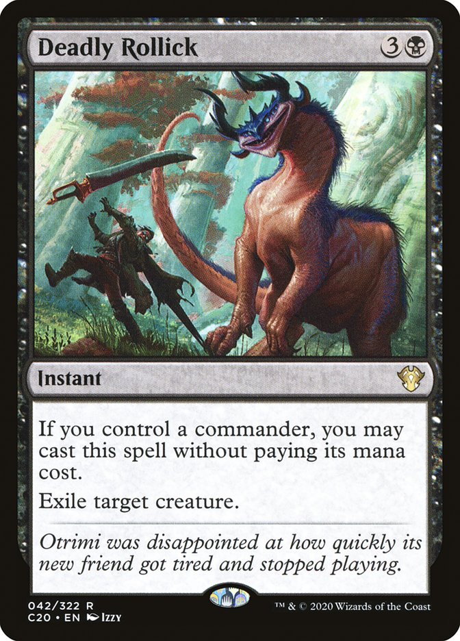 Deadly Rollick [Commander 2020] | Tabernacle Games