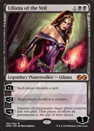 Liliana of the Veil [Ultimate Masters] | Tabernacle Games