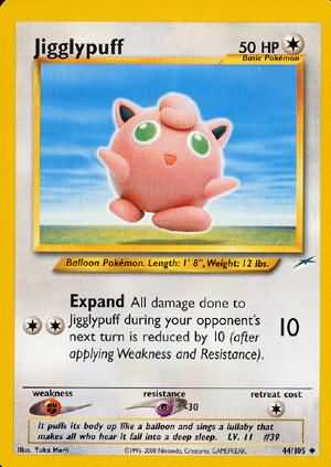 Jigglypuff (44/105) [Neo Destiny Unlimited] | Tabernacle Games