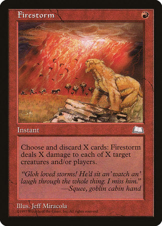 Firestorm [Weatherlight] | Tabernacle Games