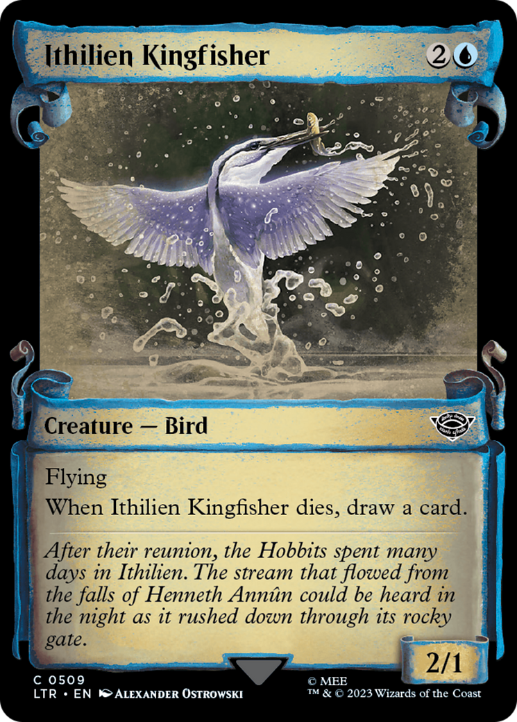 Ithilien Kingfisher [The Lord of the Rings: Tales of Middle-Earth Showcase Scrolls] | Tabernacle Games