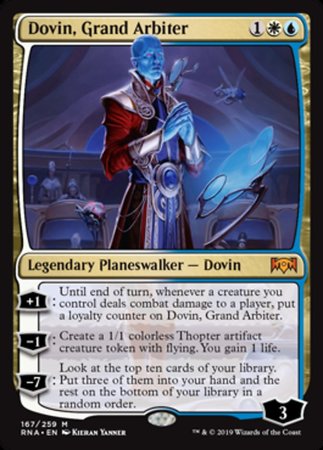 Dovin, Grand Arbiter [Ravnica Allegiance] | Tabernacle Games