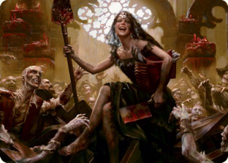 Gisa, Glorious Resurrector Art Card [Innistrad: Midnight Hunt Art Series] | Tabernacle Games