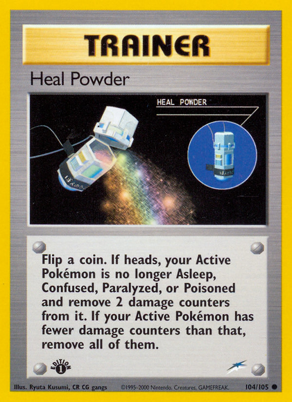 Heal Powder (104/105) [Neo Destiny 1st Edition] | Tabernacle Games