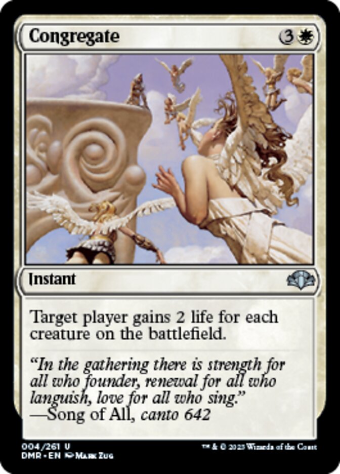 Congregate [Dominaria Remastered] | Tabernacle Games