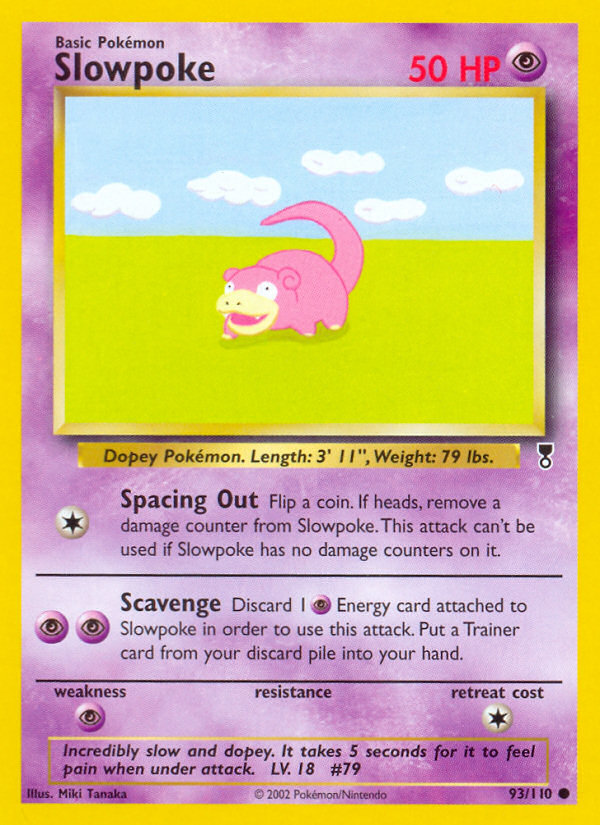 Slowpoke (93/110) [Legendary Collection] | Tabernacle Games