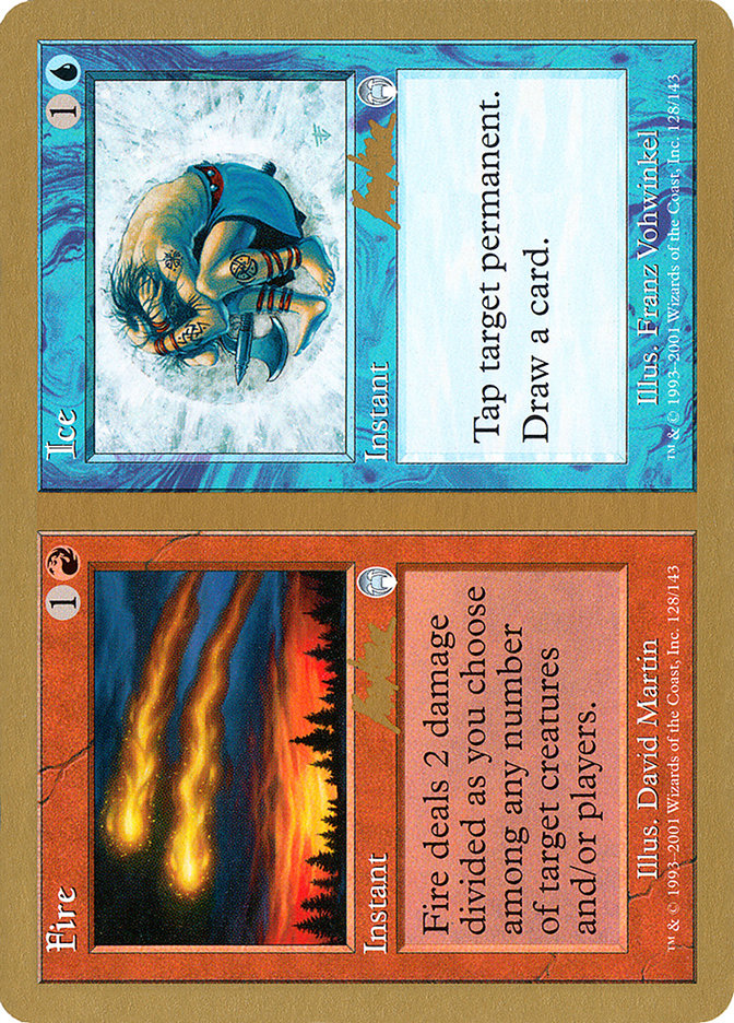 Fire // Ice (Brian Kibler) [World Championship Decks 2002] | Tabernacle Games