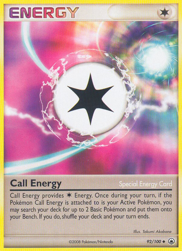 Call Energy (92/100) [Diamond & Pearl: Majestic Dawn] | Tabernacle Games