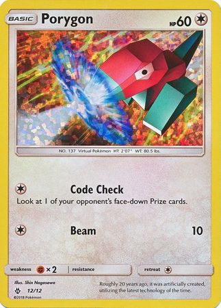 Porygon (12/12) [McDonald's Promos: 2018 Collection] | Tabernacle Games