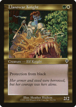 Llanowar Knight [Invasion] | Tabernacle Games