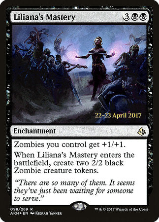 Liliana's Mastery [Amonkhet Promos] | Tabernacle Games