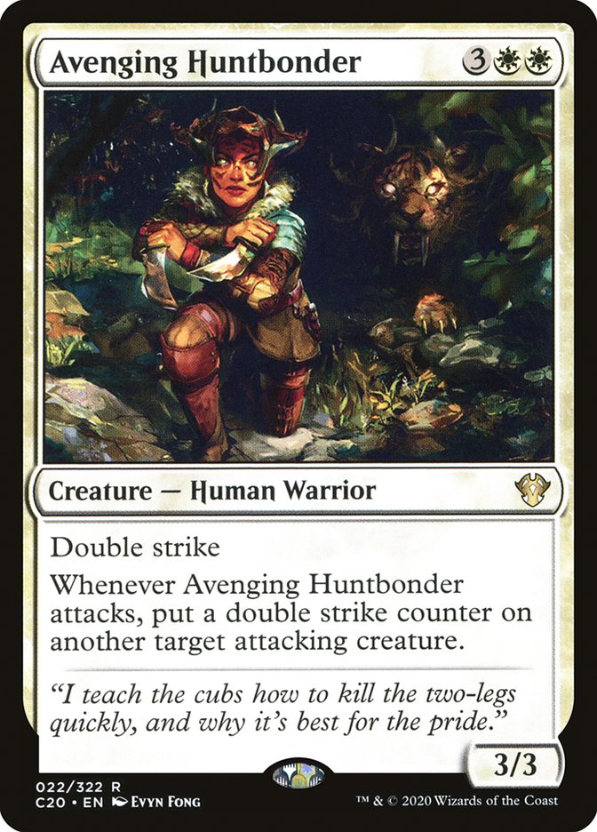 Avenging Huntbonder [Commander 2020] | Tabernacle Games
