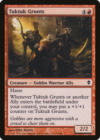 Tuktuk Grunts [Zendikar] | Tabernacle Games