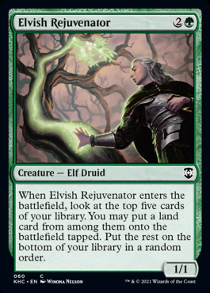 Elvish Rejuvenator [Kaldheim Commander] | Tabernacle Games