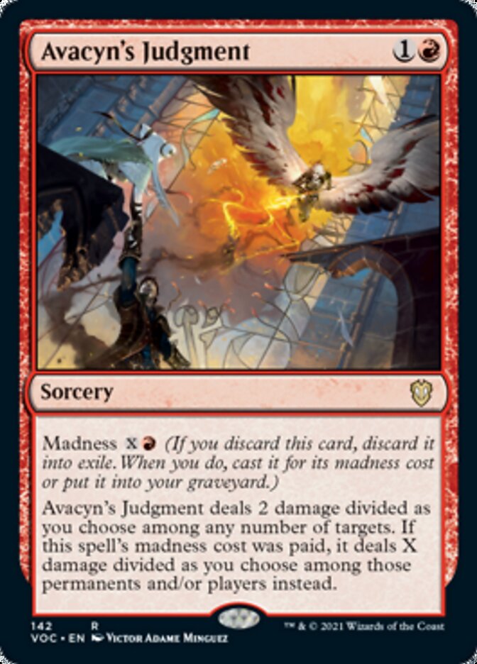 Avacyn's Judgment [Innistrad: Crimson Vow Commander] | Tabernacle Games