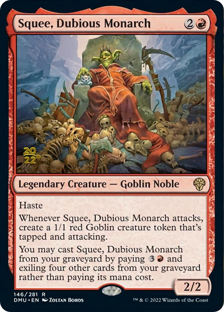 Squee, Dubious Monarch [Dominaria United Prerelease Promos] | Tabernacle Games
