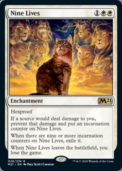 Nine Lives [Core Set 2021] | Tabernacle Games